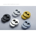 Spring adjustable metal buttons